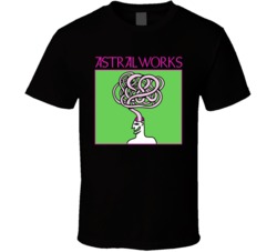 Astral Works Cannabis Ganja Marijuana Strain Smoking Fan T Shirt