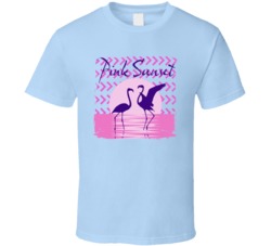 Pink Sunset Cannabis Ganja Marijuana Strain Smoking Fan Worn Look T Sh