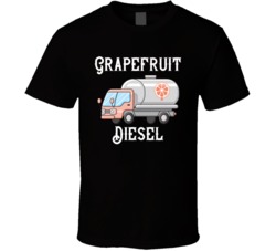 Grapefruit Diesel Cannabis Ganja Marijuana Strain Smoking Fan T Shirt