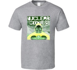 Nuclear Cookies Cannabis Ganja Marijuana Strain Smoking Fan T Shirt