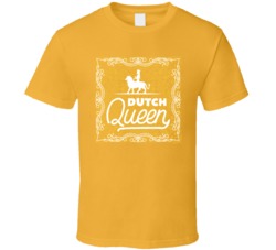 Dutch Queen Cannabis Ganja Marijuana Strain Smoking Fan T Shirt