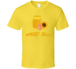 Apricot Jelly Cannabis Ganja Marijuana Strain Smoking Fan Worn Look T 