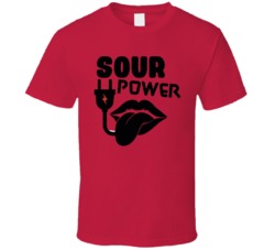 Sour Power Cannabis Ganja Marijuana Strain Smoking Fan T Shirt