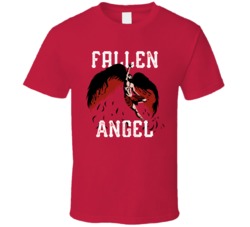 Fallen Angel Cannabis Ganja Marijuana Strain Smoking Fan T Shirt