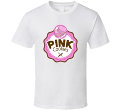 Pink Cookies Cannabis Ganja Marijuana Strain Smoking Fan T Shirt