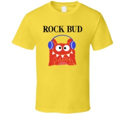 Rock Bud Cannabis Ganja Marijuana Strain Smoking Fan T Shirt