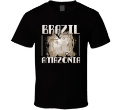 Brazil Amazonia Cannabis Ganja Marijuana Strain Smoking Fan T Shirt