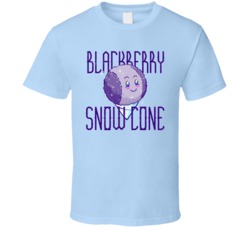 Blackberry Snow Cone Cannabis Ganja Marijuana Strain Smoking Fan T Shi