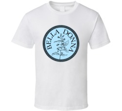 Bella Donna Cannabis Ganja Marijuana Strain Smoking Fan T Shirt