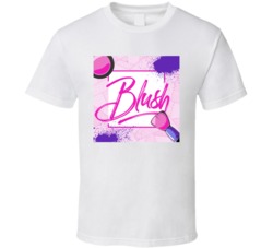Blush Cannabis Ganja Marijuana Strain Smoking Fan T Shirt