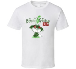 Black Cheery Og Cannabis Ganja Marijuana Strain Smoking Fan Worn Look 