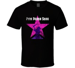 Pink Death Star Cannabis Ganja Marijuana Strain Smoking Fan Worn Look 