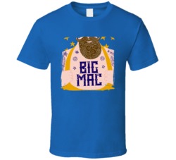 Big Mac Cannabis Ganja Marijuana Strain Smoking Fan Worn Look T Shirt