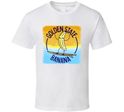 Golden State Banana Cannabis Ganja Marijuana Strain Smoking Fan Worn L