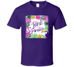 Birds Of Paradise Cannabis Ganja Marijuana Strain Smoking Fan Worn Loo