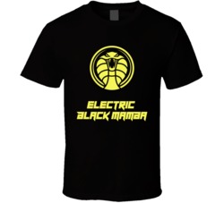 Electric Black Mamba Cannabis Ganja Marijuana Strain Smoking Fan T Shi
