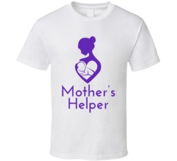 Mother's Helper Cannabis Ganja Marijuana Strain Smoking Fan T Shirt