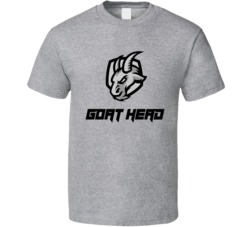 Goat Head Cannabis Ganja Marijuana Strain Smoking Fan T Shirt