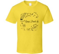 Ginger Punch Cannabis Ganja Marijuana Strain Smoking Fan Worn Look T S