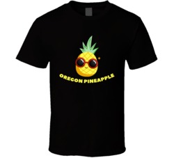 Oregon Pineapple Cannabis Ganja Marijuana Strain Smoking Fan T Shirt