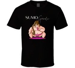 Sumo Grande Cannabis Ganja Marijuana Strain Smoking Fan T Shirt