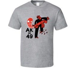 Ak 49 Cannabis Ganja Marijuana Strain Smoking Fan T Shirt