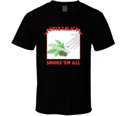 Krystalica Cannabis Ganja Marijuana Strain Smoking Fan T Shirt