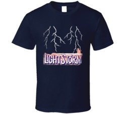 Lightstorm Cannabis Ganja Marijuana Strain Smoking Fan T Shirt