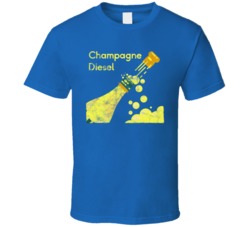 Champagne Diesel Cannabis Ganja Marijuana Strain Smoking Fan Worn Look