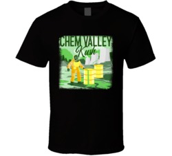 Chem Valley Kush Cannabis Ganja Marijuana Strain Smoking Fan Worn Look
