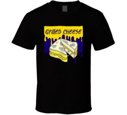Grilled Cheese Cannabis Ganja Marijuana Strain Smoking Fan T Shirt