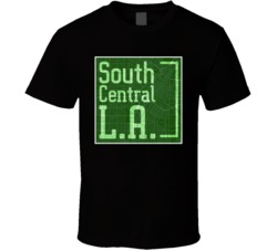 South Central La Cannabis Ganja Marijuana Strain Smoking Fan T Shirt