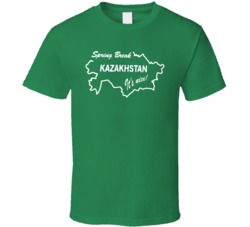 Spring Break Kazakhastan Its Nice Funny Movie T Shirt