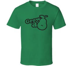 Grow A Pear Pair Funny Food Pun T Shirt