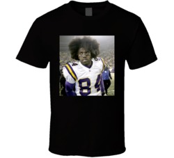 Randy Moss Afro Wide Receiver Football Legend T Shirt