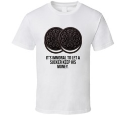 It's Immoral To Let A Sucker Keep His Money Oreo Cookies Rounders Movi
