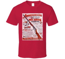 Red Ryder Carbine Promo Poster A Christmas Story Worn Look T Hirt T Sh