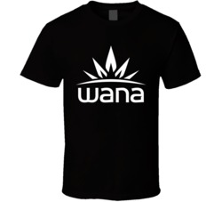 Wana Flat Marijuana Weed Ganja Smoking Fan T Shirt