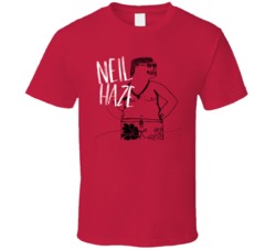 Neil Haze Cannabis Ganja Marijuana Strain Smoking Fan T Shirt
