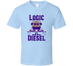 Logic Diesel Cannabis Ganja Marijuana Strain Smoking Fan T Shirt
