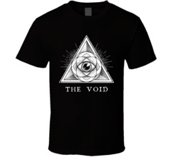 The Void Cannabis Ganja Marijuana Strain Smoking Fan Worn Look T Shirt