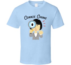Connie Chung Cannabis Ganja Marijuana Strain Smoking Fan T Shirt