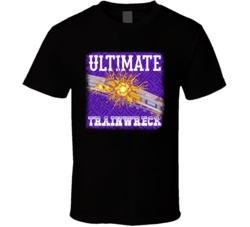 Ultmate Trainwreck Cannabis Ganja Marijuana Strain Smoking Fan Worn Lo
