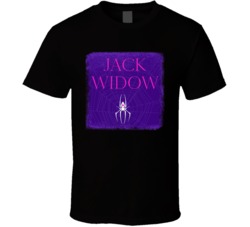 Jack Widow Cannabis Ganja Marijuana Strain Smoking Fan Worn Look T Shi