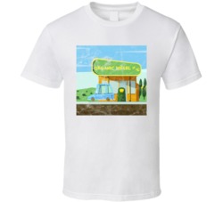 Organic Diesel Cannabis Ganja Marijuana Strain Smoking Fan Worn Look T