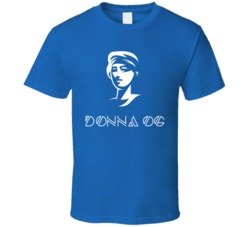Donna Og Cannabis Ganja Marijuana Strain Smoking Fan T Shirt