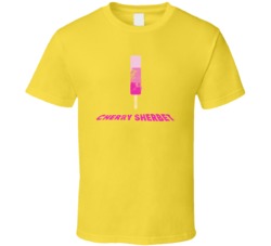 Cherry Sherbet Cannabis Ganja Marijuana Strain Smoking Fan Worn Look T