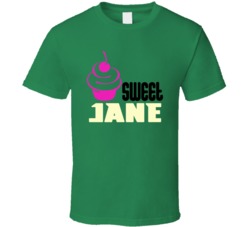 Sweet Jane Cannabis Ganja Marijuana Strain Smoking Fan T Shirt