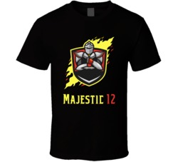 Majestic 12 Cannabis Ganja Marijuana Strain Smoking Fan T Shirt