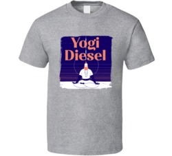 Yogi Diesel Cannabis Ganja Marijuana Strain Smoking Fan Worn Look T Sh